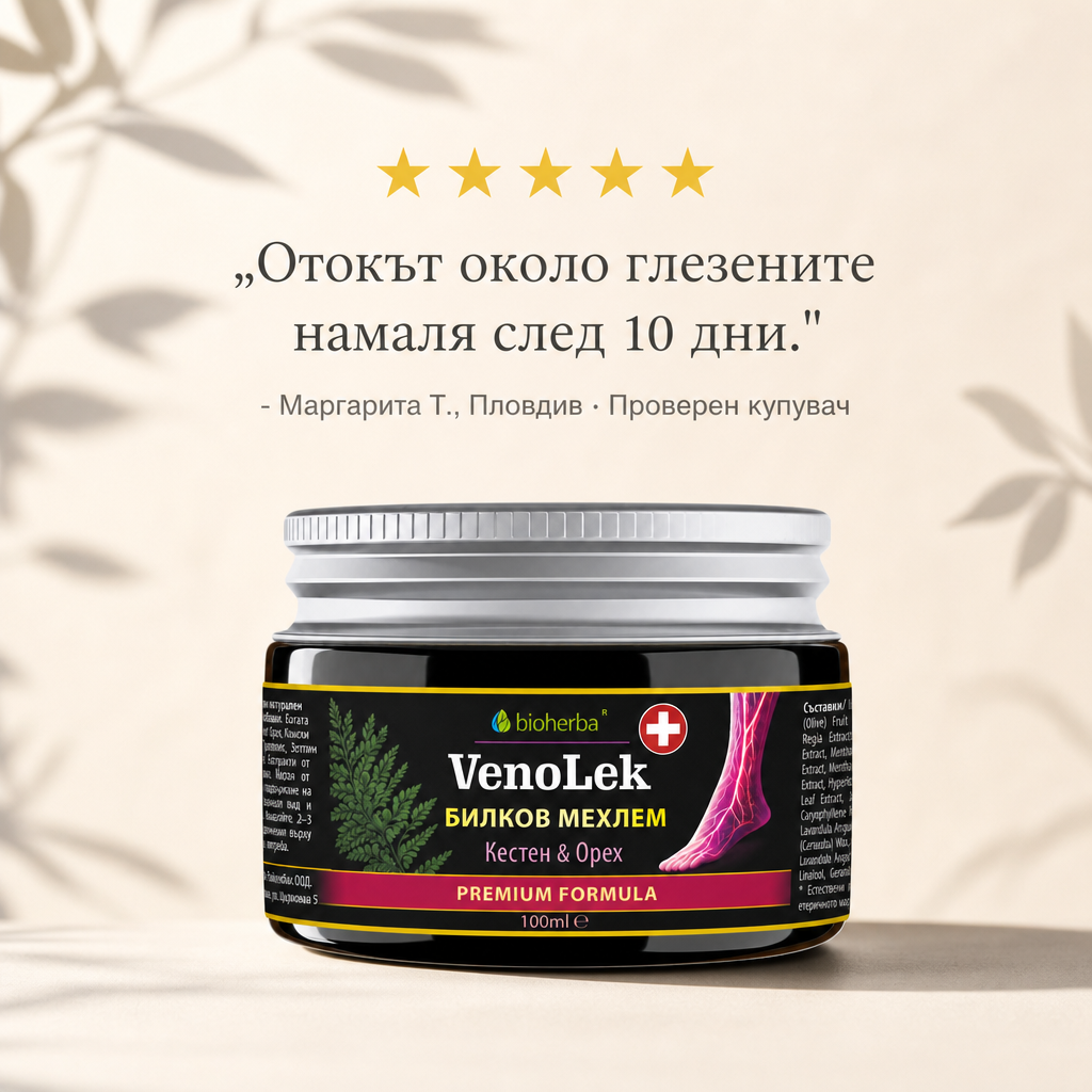 Мехлем за разширени вени - Венолек