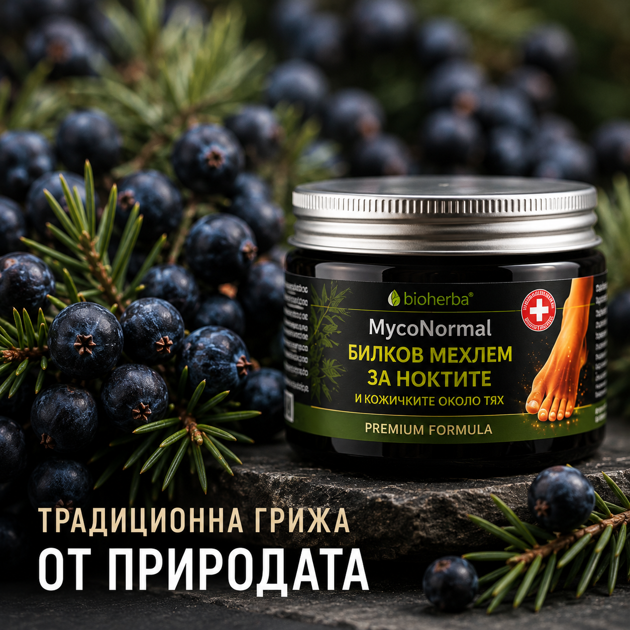 Мехлем за против гъбички, нокти и кожички - MycoNormal