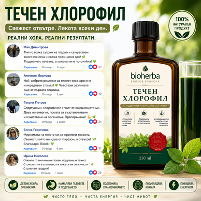 Течен Хлорофил 250 мл