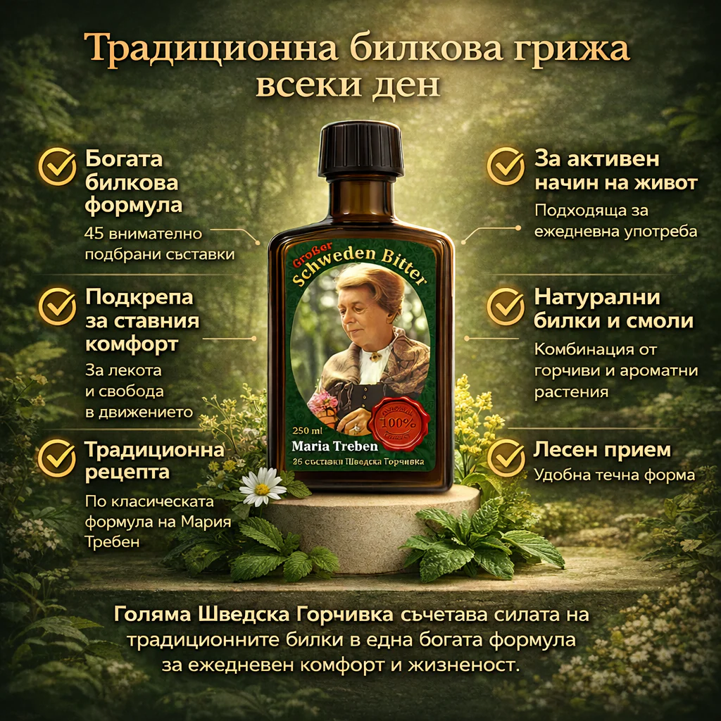 Знаете ли, че Шведската Горчивка е в почти всеки немски дом?