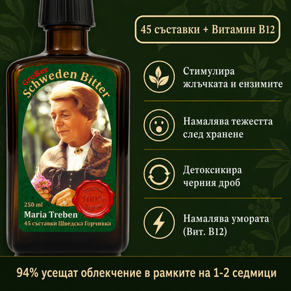 Подарък 1 бр. Шведска горчивка